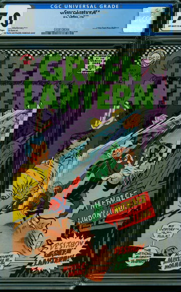 GREEN LANTERN #54, CGC 7.0 FVF