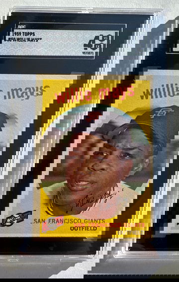 1959 Topps Willie Mays #50 sgc 4 very sharp