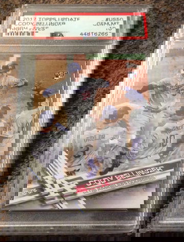 2017 Topps Update Cody Bellinger High Fives PSA 10