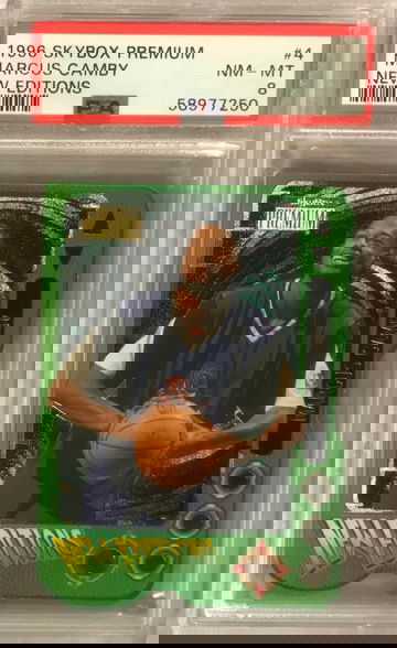 Marcus Camby Rookie 1996 Skybox Premium New Editions #4 - PSA 8 (super low pop )