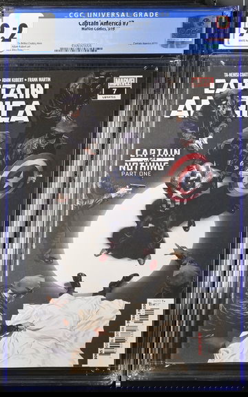 Captain America #7 (711) (Marvel Comics 2019) CGC Universal 9.2 NM- Key Issue