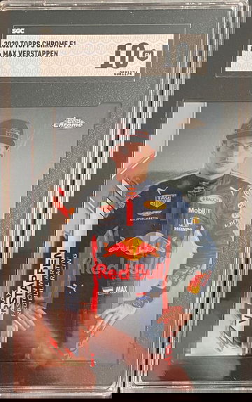 2020 Max Verstappen Topps Chrome F1 Formula 1 SGC 10