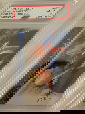 1999 UD Gretzky Profiles GP7 PSA 10 - Low pop 