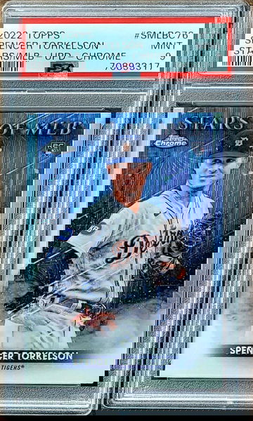 2022 SPENCER TORKELSON Topps Chrome Stars Of MLB PSA 9 POP 14 Rookie RC #76