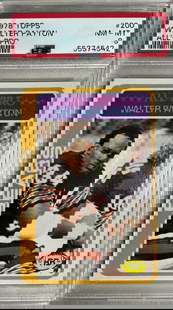 1978 TOPPS #200 WALTER PAYTON ALL PRO NM-MT