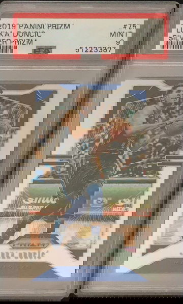 2019 Prizm Silver Luka Doncic PSA 9 Mint
