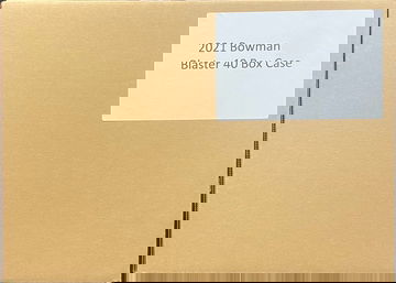 2021 Bowman Baseball 40 Box Blaster Case