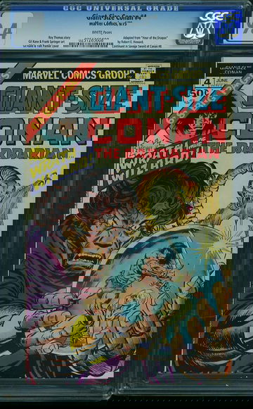 GIANT-SIZE CONAN #4, CGC 9.4 NM