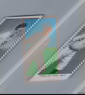 1909 E90-1 American Caramel Eddie Grant Raw VG clean