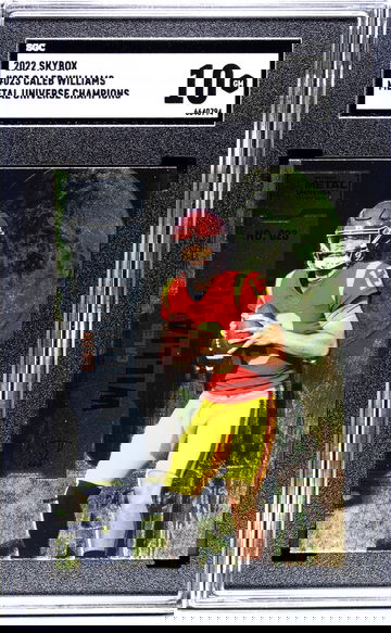 2022 Skybox Metal Universe Champions #023 Caleb Williams SGC 10