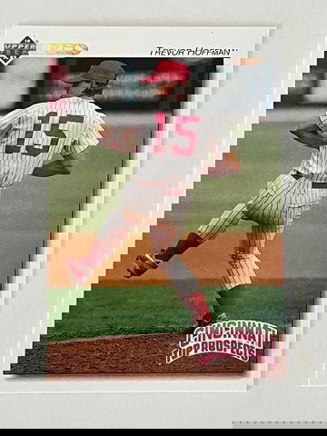 1992 Trevor Hoffman RC Upper Deck Minor League #105 (NM-MT).