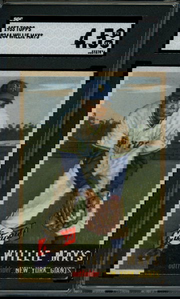 1953 Topps Willie Mays #244 SGC VG-EX+ 4.5