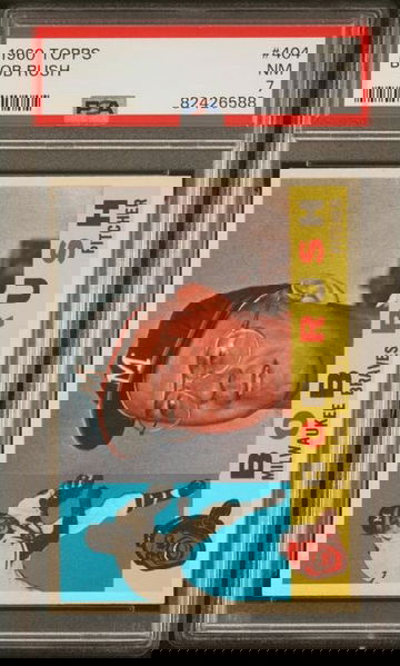 1960 Topps Bob Rush #404 PSA 7 [BL-1B.33]