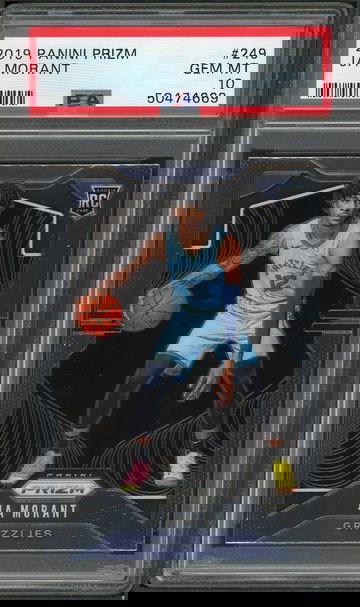 2019 Panini Prizm #249 Ja Morant PSA 10