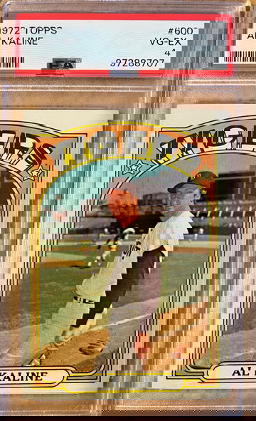 1972 Topps Al Kaline #600 PSA 4 High #