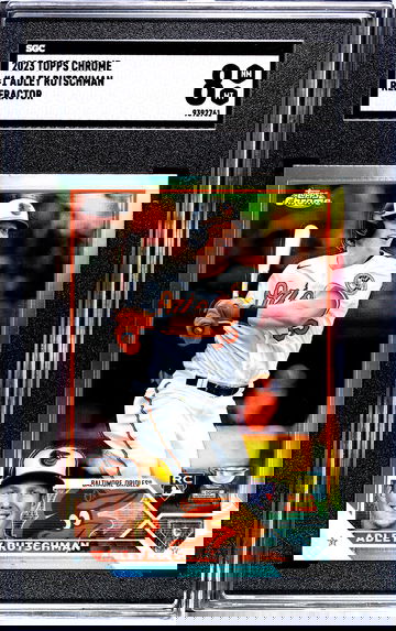 2023 Topps Chrome #1 Adley Rutschman Refractor