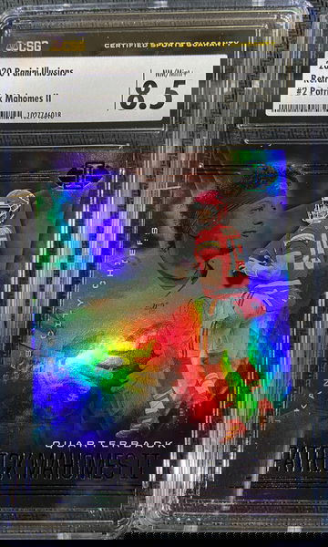 2020 Panini Illusions Patrick Mahomes CSG 8.5 MINT