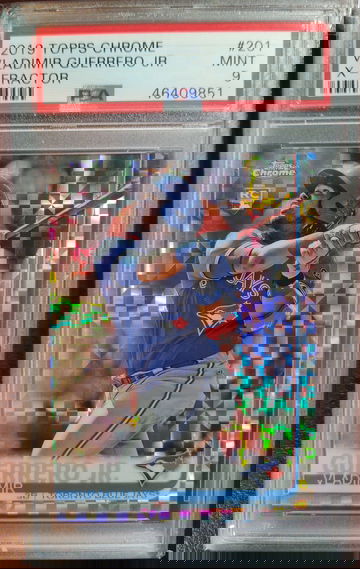 2019 Topps Chrome Vladimir Guerrero Jr. #201 X-Fractor PSA 9