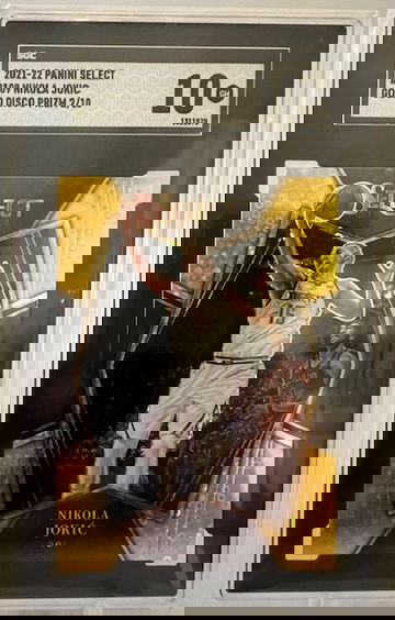 2022 Nikola Jokic Gold Disco Prizm #2/10