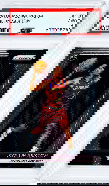 2018 Collin Sexton Panini Prizm    #170 PSA 9