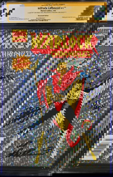 The Warlock Chronicles #1 | CGC SS 9.4 | CGC Signature Series Artists: Jim Starlin, Tom Raney & Keith Williams