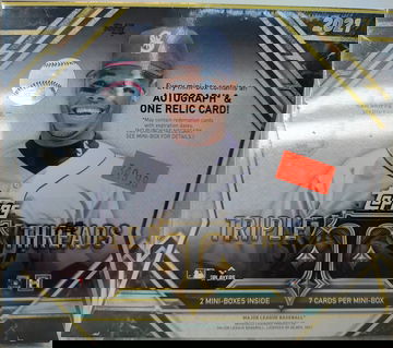 2021 Topps Triple Threads Baseball Hobby Box Factory Sealed 4 Hits Per Box