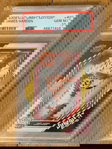 James Harden Upper Deck Draft Edition Rookie PSA10