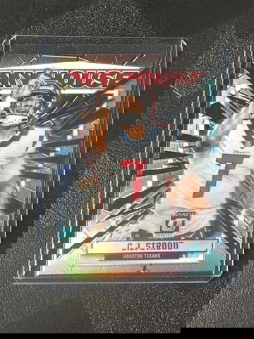 2023 OPTIC CJ STROUD SILVER PRIZM MY HOUSE