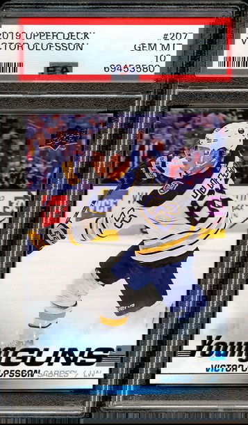 2019 Upper Deck Victor Olofsson Young Guns PSA 10