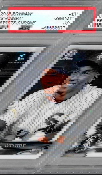 2018 Bowman Prospects Chrome 21 Luis Robert 