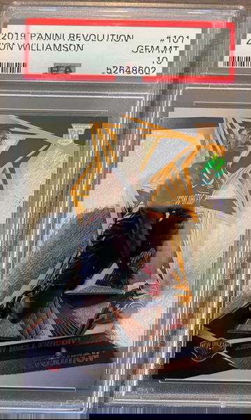 Zion Williamson 2019 Panini Revolution 101 Rc Rookie Psa 10 Gem Mint