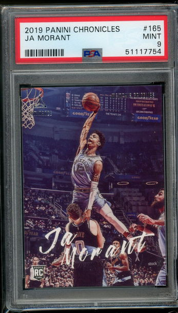 2019 Chronicles Luminance Ja Morant PSA 9