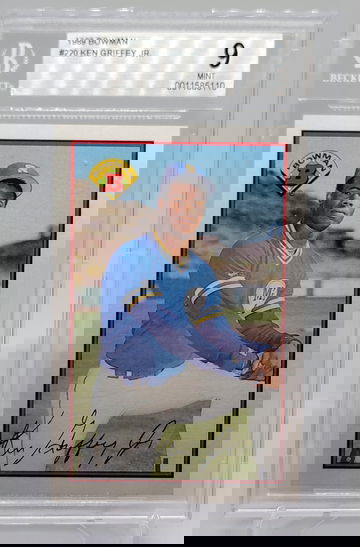 1989 Bowman #220 Ken Griffey Jr. Rookie Card BGS 9 Mint