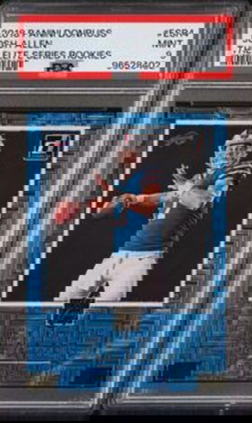 2018 DONRUSS THE ELITE SERIES ROOKIES JOSH ALLEN- PSA 9 