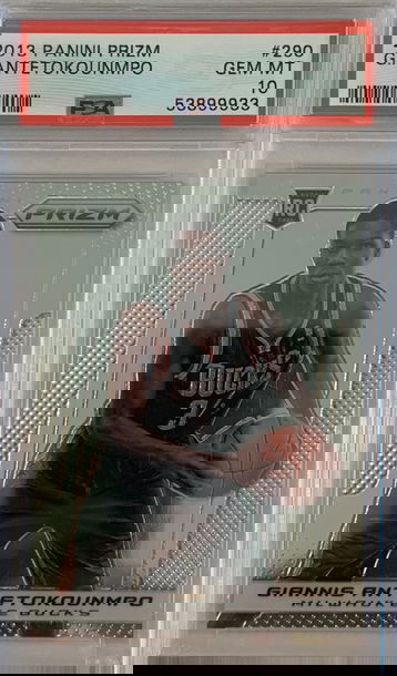 2013 Panini Prizm Giannis Antetokounmpo PSA 10