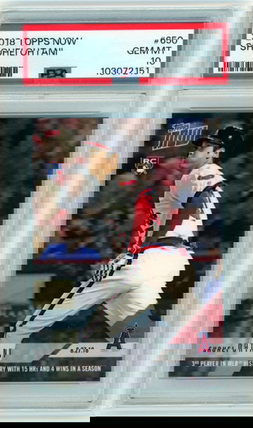 2018 Topps Now #650 Shohei Ohtani PSA 10 GEM MINT!