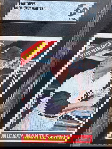 1966 Topps #50 Mickey Mantle