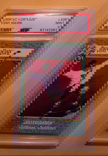 Tony Hawk 2004 Sport illustrated Si Kids 15th anniversary PSA 9 no higher POP 2