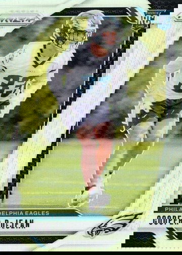 2024 Silver Prizm & Blue Press Proof Rated Rookie Lot of 4 Cooper Dejean cards