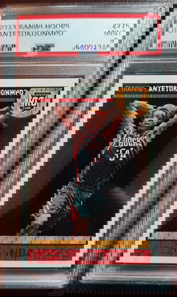 2013 Panini Hoops Giannis Antetokounmpo #275 RC PSA 9