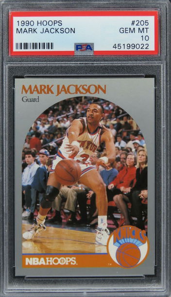 1990 Hoops Mark Jackson #205 PSA 10 GEM MINT