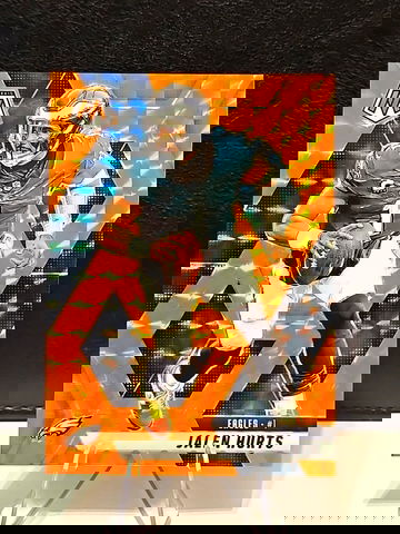 2025 Panini Mosaic  Jalen Hurts  Orange Prizm  /199  Eagles