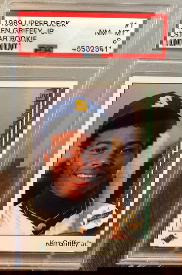 PSA 8 1989 Upper Deck Ken Griffey Jr. #1