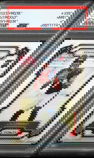 2023 Panini Prizm Silver CJ Stroud PSA 9