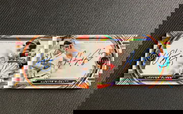 2023 Topps Tribute Chipper Jones-Austin Riley Tribute Tandem Booklet Auto  /25