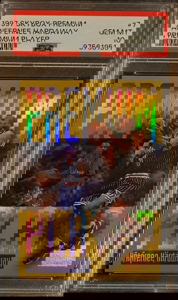 1997 Skybox Premium Premium Player #7 Anfernee Hardaway PSA 10 GEM MINT