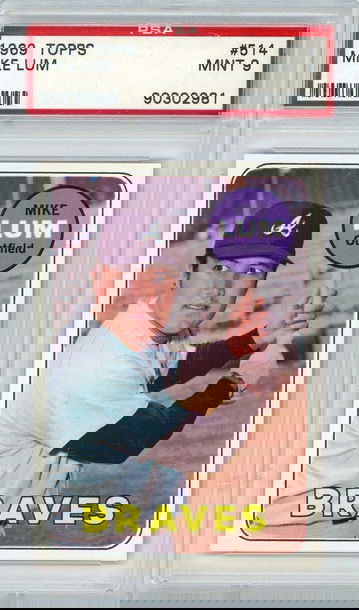 1969 Topps Mike Lum #514 PSA 9 P1293