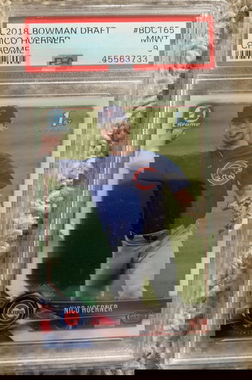 2018 bowman Nico Hoerner 