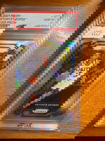 Keyonte George 2023 Silver Prizm Rookie PSA 10