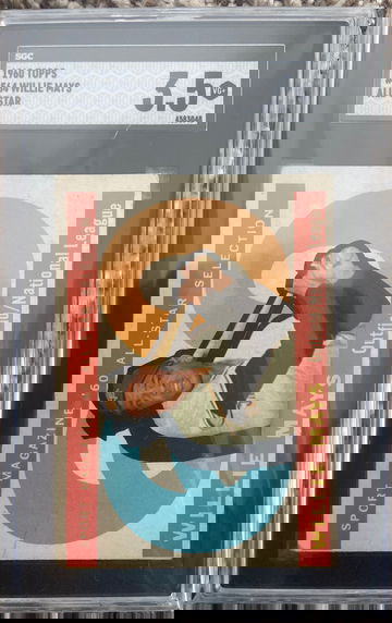 1960 Topps #564 Willie Mays All-Star SGC 3.5